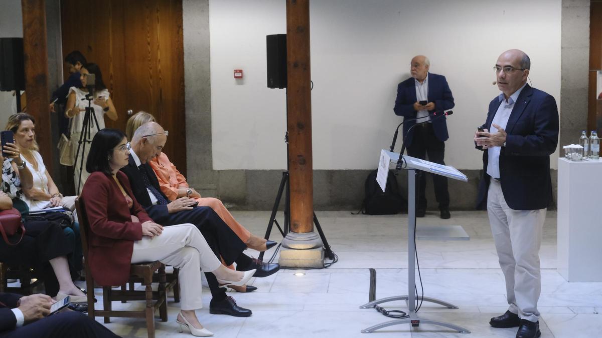 El coordinador de Modernización, Roberto Moreno, intervino en las jornadas 'LPGC: presente y futuro' la semana pasada en las Casas Consistoriales.