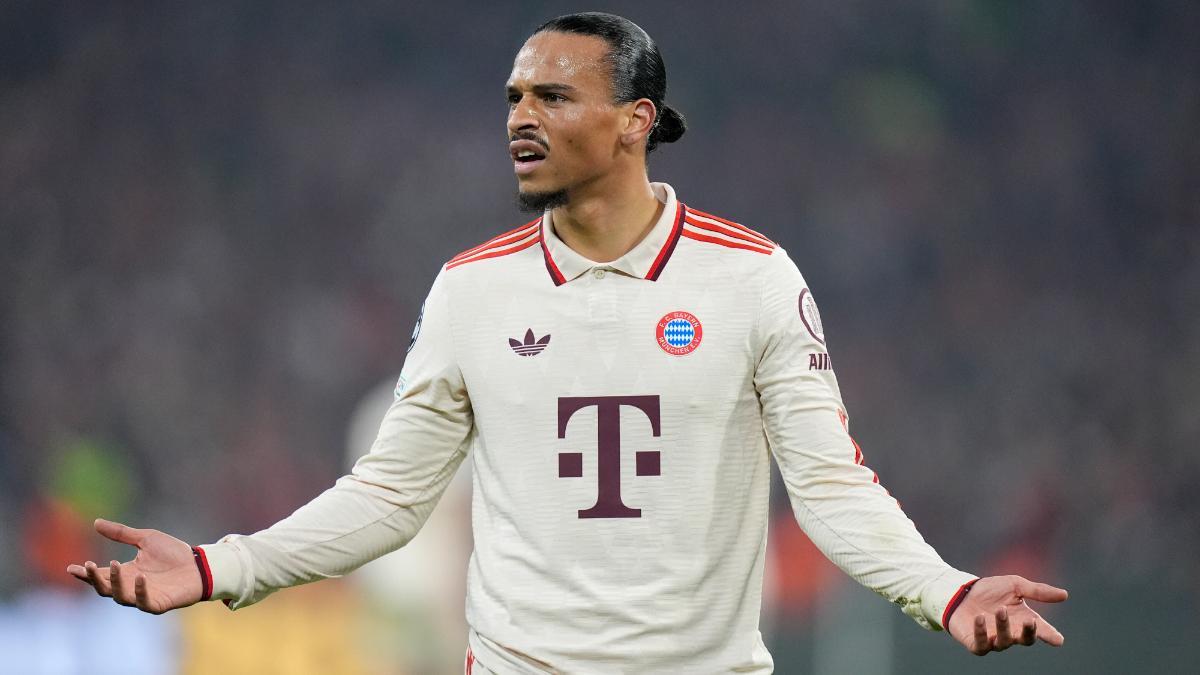Leroy Sané, en acción con el Bayern de Múnich