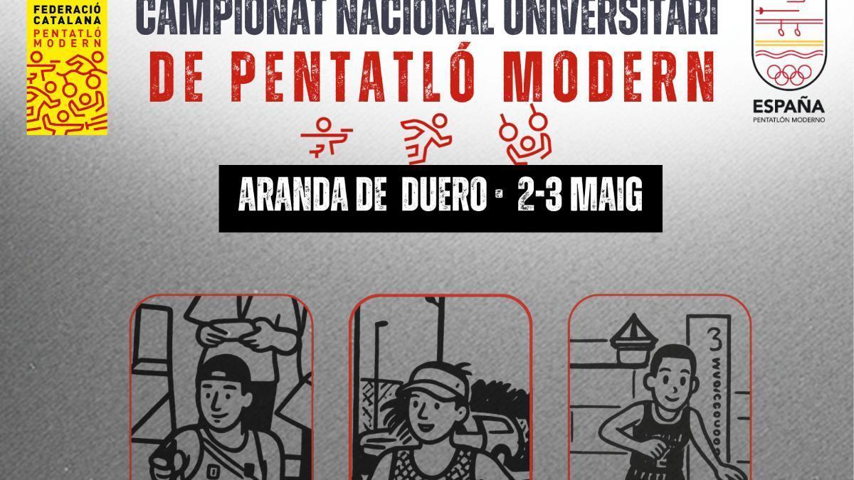 La Federació Catalana de Pentatló Modern busca joves universitaris per competir a nivell nacional i mundial