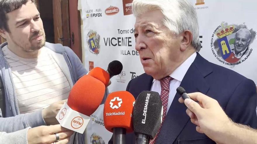 Enrique Cerezo, presidente del Atlético: "Los jugadores se quieren sacar la espinita de la final de Copa"