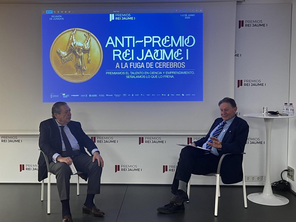 Vicente Boluda y Javier Quesada presentan la edición 2026 de los Premios Jaume I.