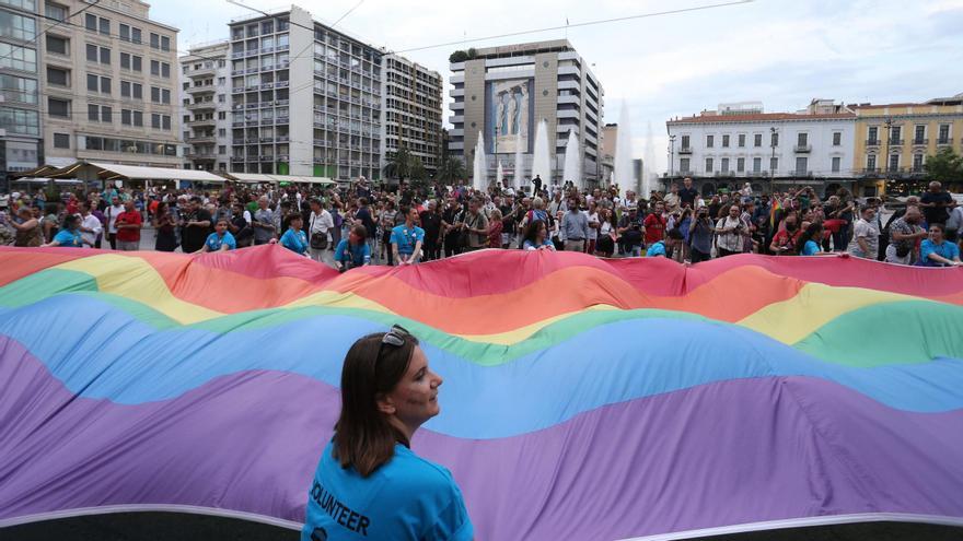 Celebració de l'Orgull a Atenas (Grècia)