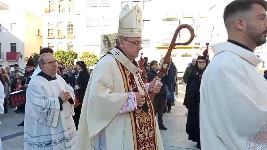 Toma de posesión del arzobispo coadjutor de Mérida-Badajoz, José Rodríguez Carballo