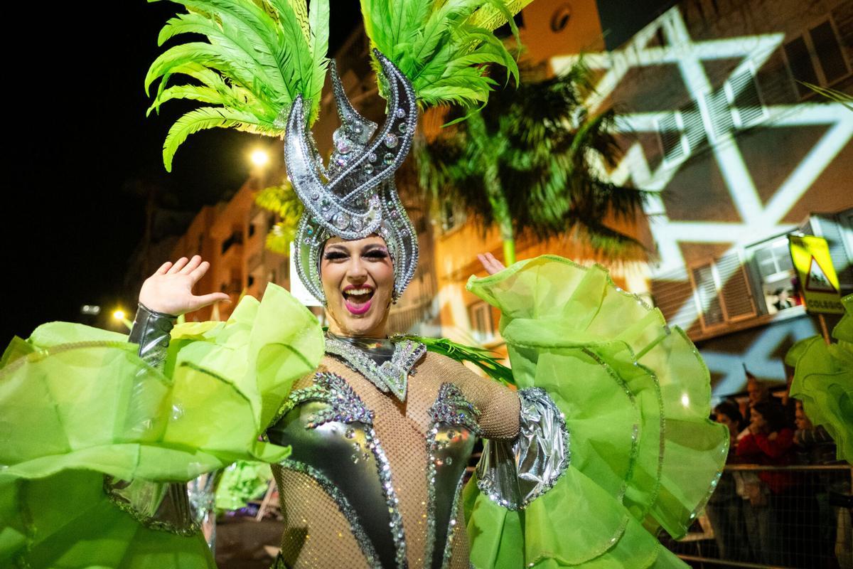 La Cabalgata anunciadora del Carnaval de Santa Cruz de Tenerife 2026