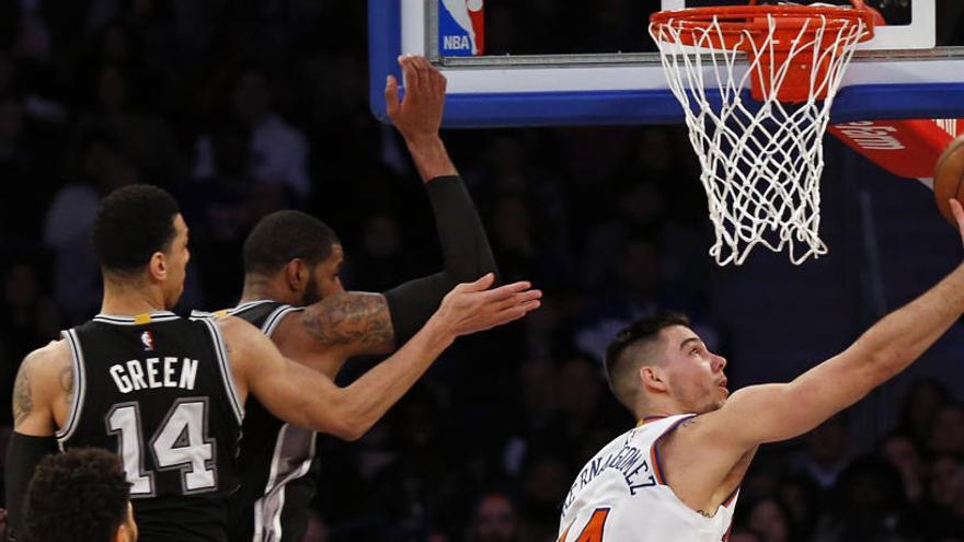 Willy Hernángomez, titular para ganar a los Spurs