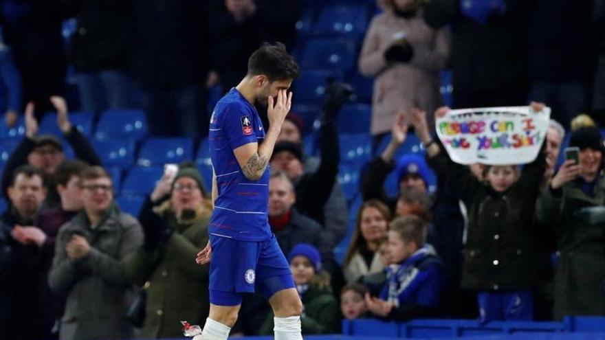 Morata clasifica al Chelsea y Cesc se despide entre lágrimas