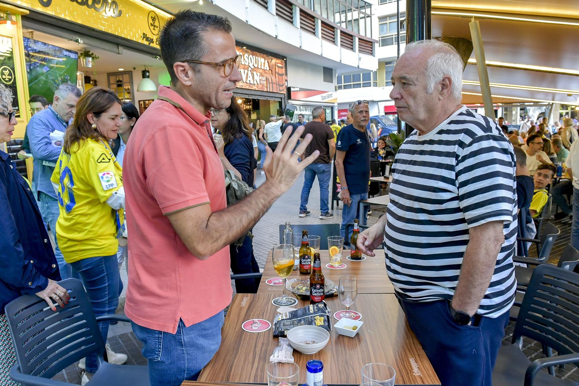 La ciudad vibró con la victoria de la UD Las Palmas contra el Cartagena