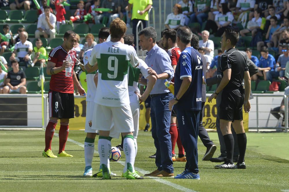 Debacle del Elche ante el colista