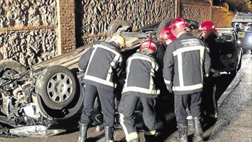 VUELCA Y DA 0,75 MG/L DE ALCOHOL EN CASTELLÓN