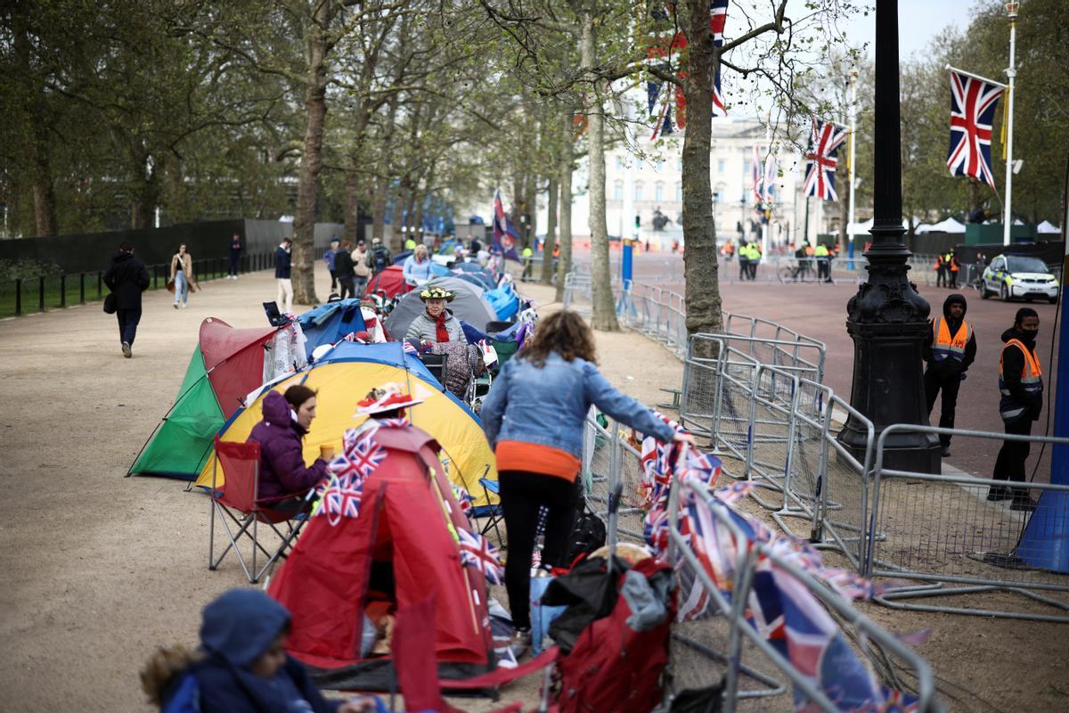 Londres se prepara para la coronación del rey Carlos III