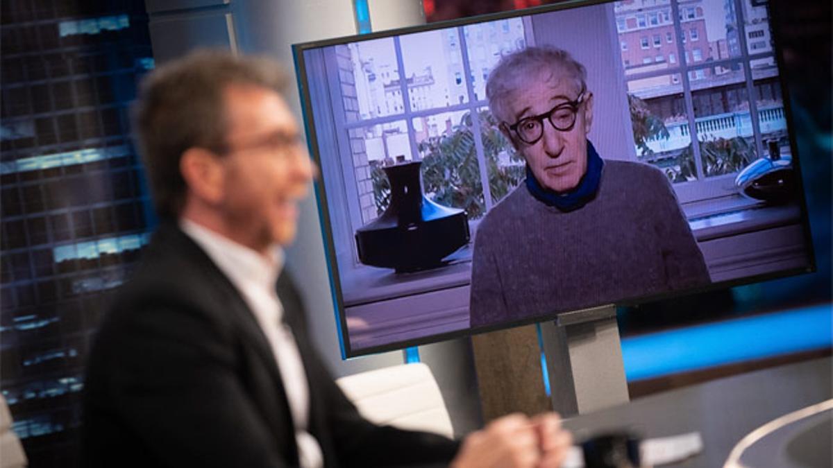 La entrevista de Pablo Motos a Woody Allen en 'El Hormiguero'