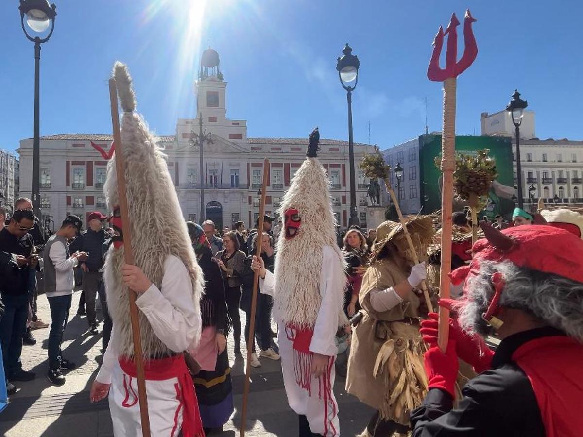 Así fue el Antroxu asturiano en Madrid