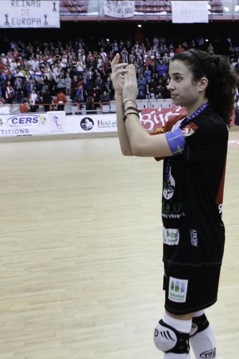 Final de la Copa de Europa de hockey en el Palacio de Deportes de La Guía.