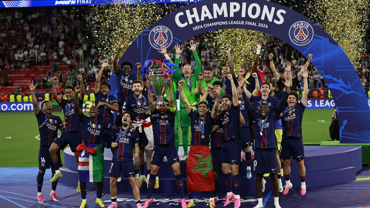 Final de la Champions: PSG - Arsenal, en imágenes