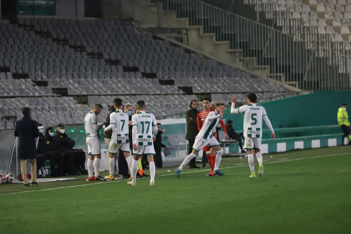 Las imágenes del partido Córdoba CF-Recreativo Granada