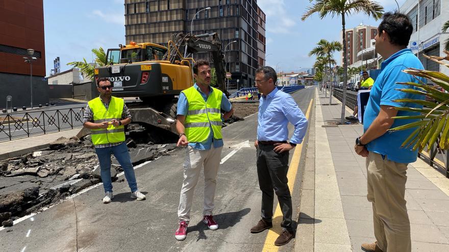 Santa Cruz de Tenerife solicita al Cabildo el soterramiento de todo el carril bus