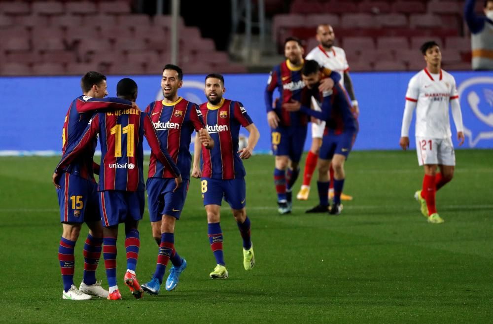 Copa del Rey: FC Barcelona - Sevilla.