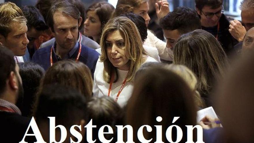 El comité federal del PSOE aprueba la abstención en la investidura de Rajoy