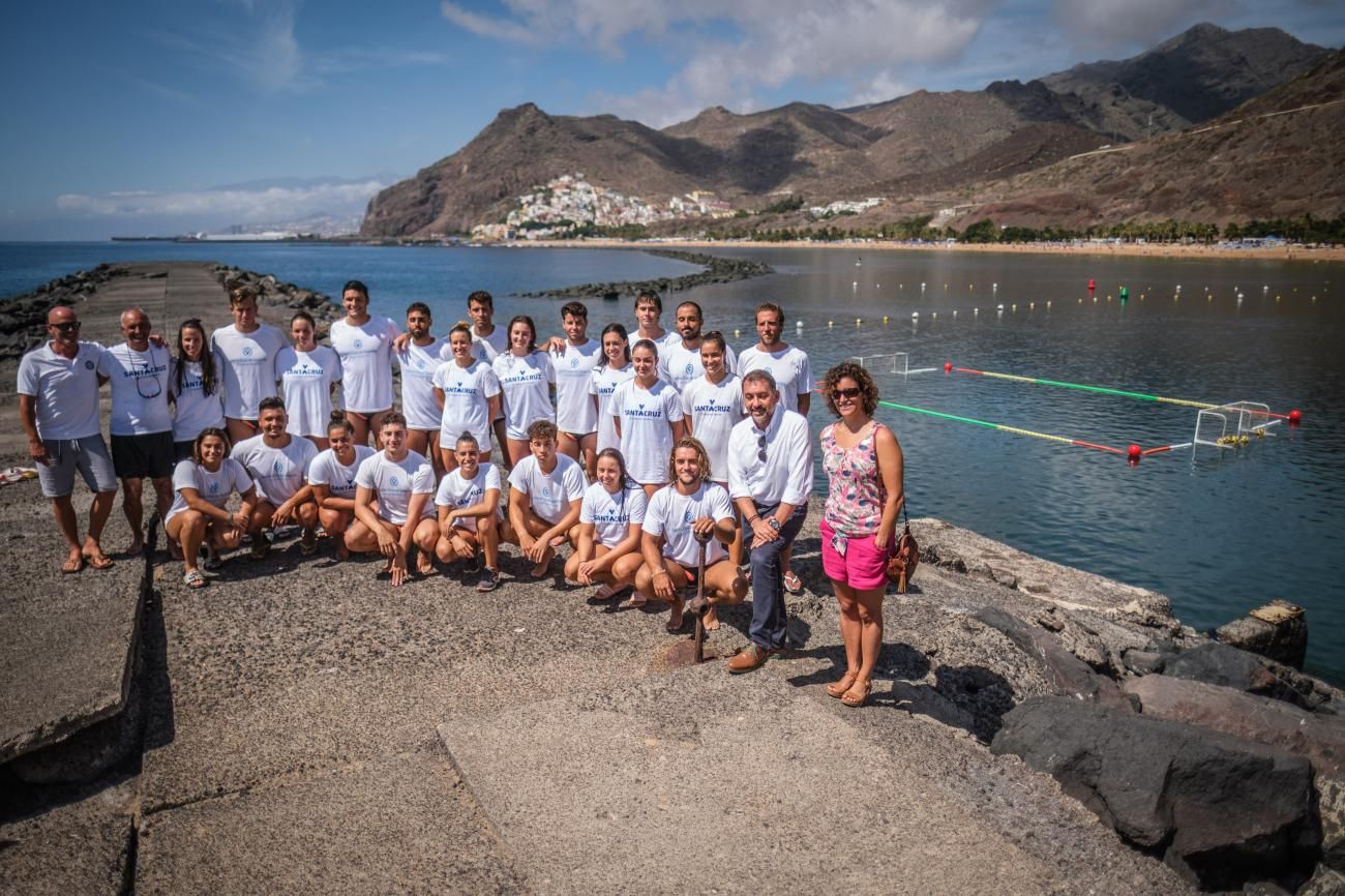 Nuevo campo de waterpolo en la playa de Las Teresitas