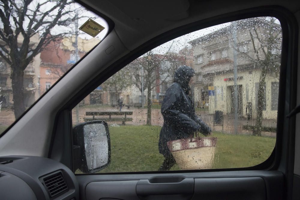 Dimarts de pluja a la Catalunya Central amb el pas de la borrasca Glòria