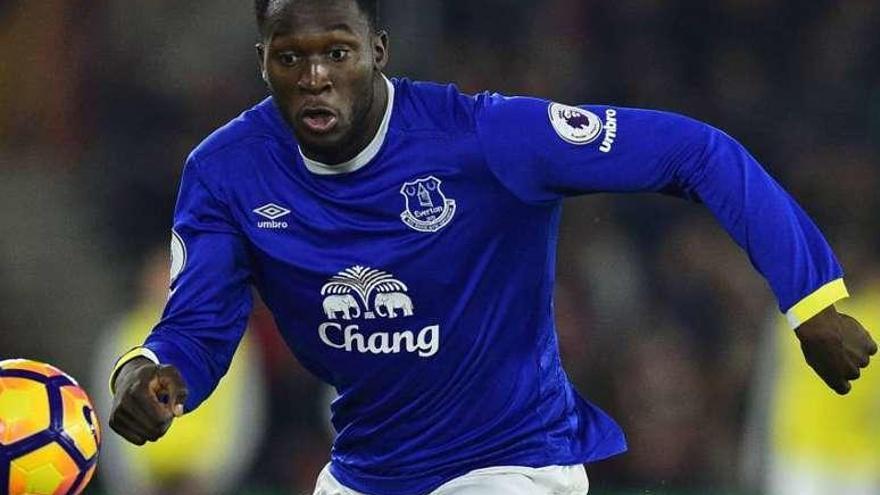 El delantero belga Romelu Lukaku. // FdV