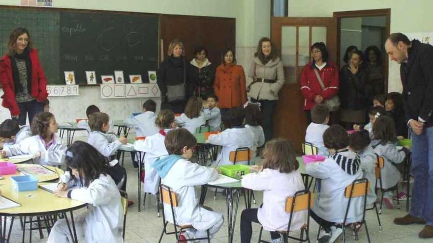 Alumnos del Amor de Dios en una jornada de puertas abiertas.