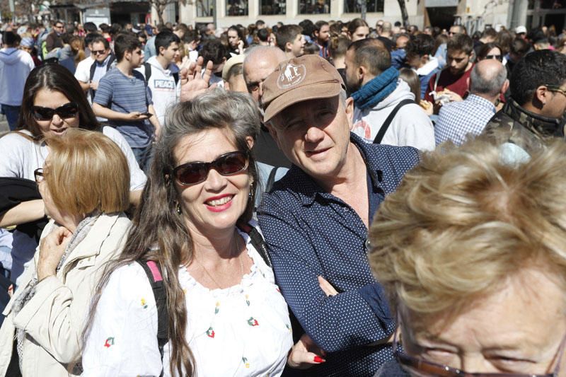 Búscate en la mascletà del 12 de marzo