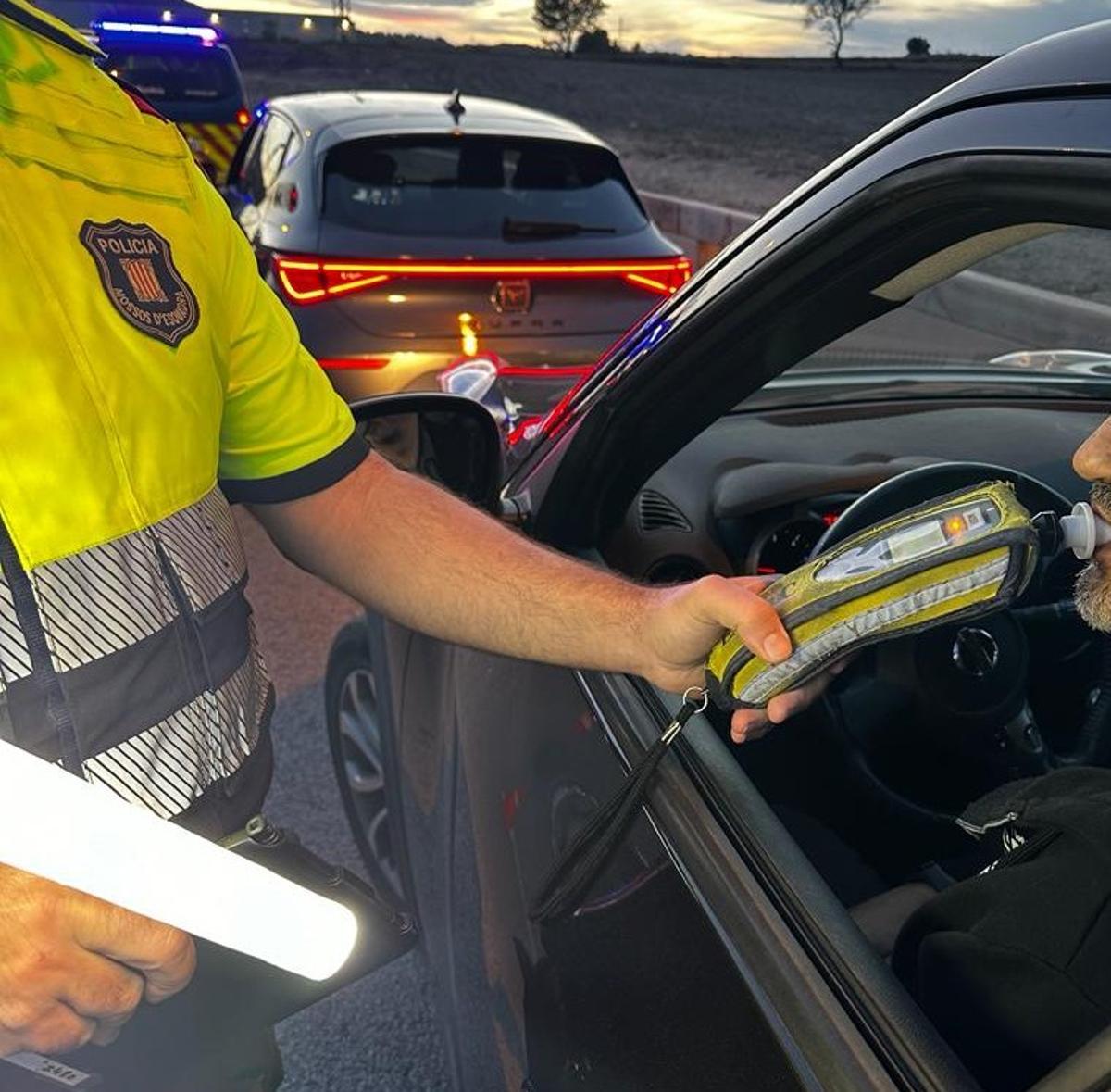 Control de alcoholemia de Mossos