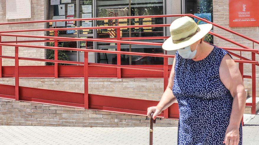 Una persona mayor en la provincia.