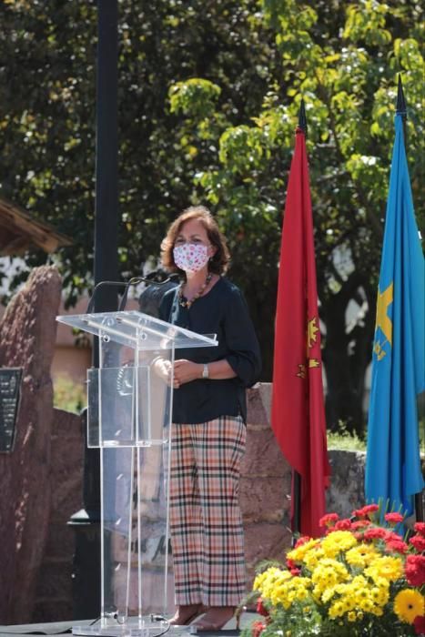 Homenaje al general Rafael del Riego en Tuña (Tineo).