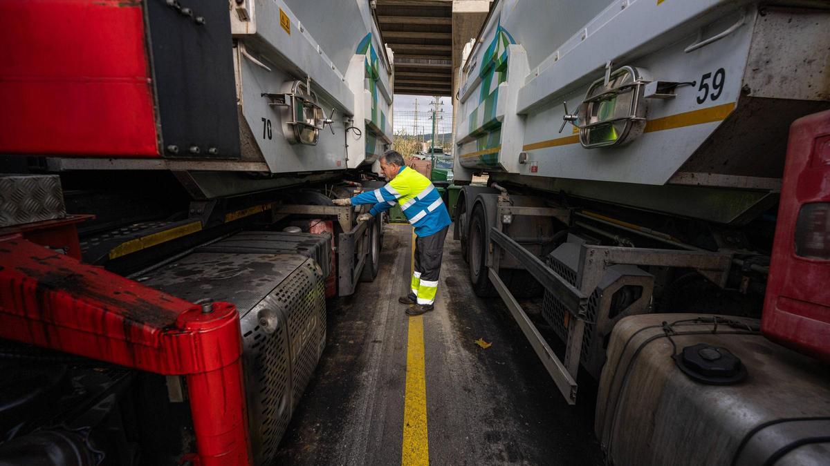 Flota de vehículos del sistema de limpieza viaria de Mataró