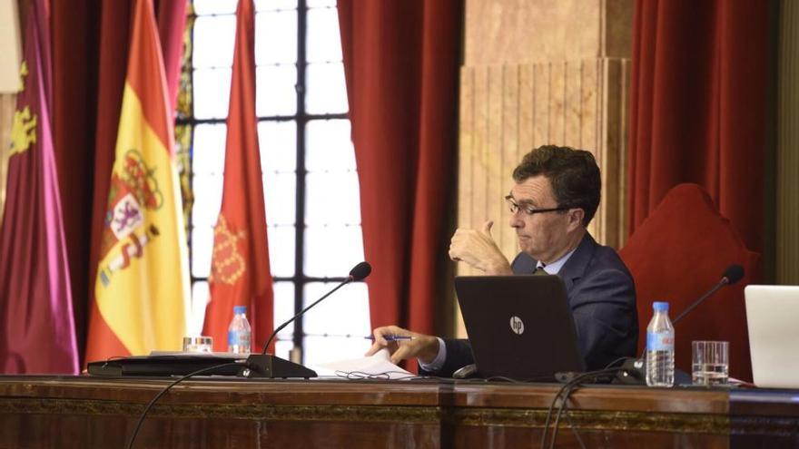 José Ballesta durante el debate