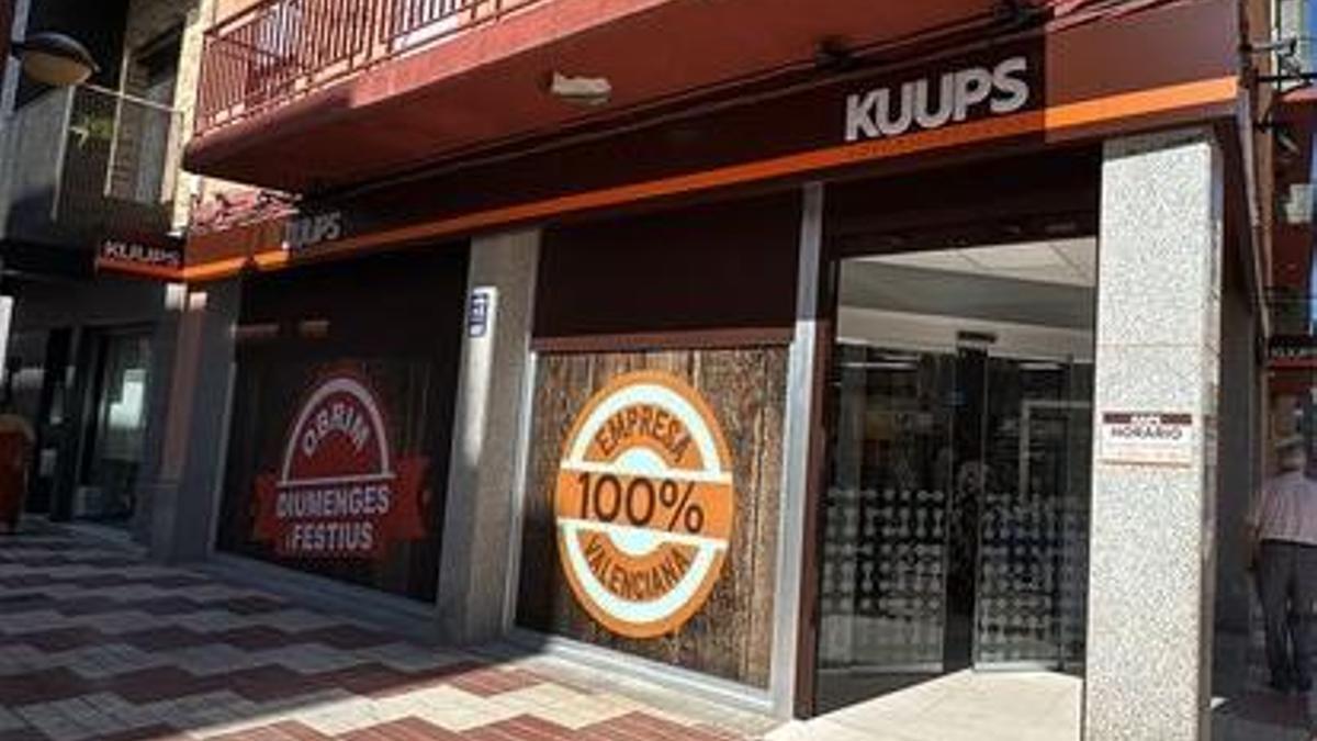 Nueva tienda Kuups en Algemesí