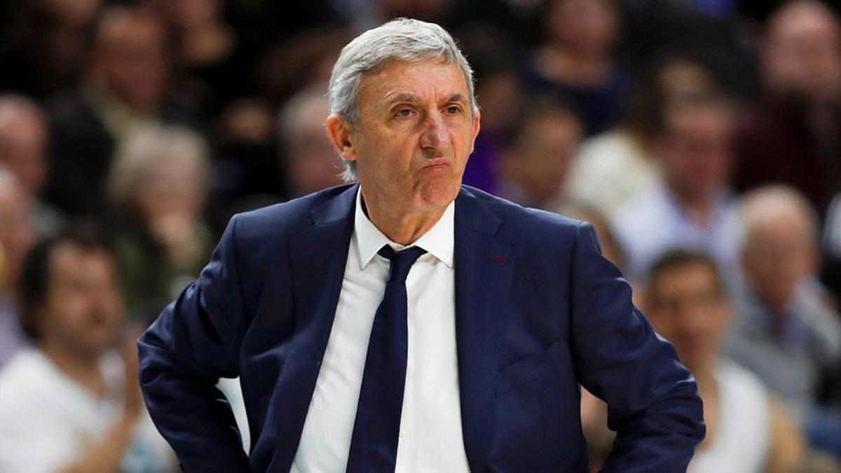 Pesic estaba muy cabreado tras el partido ante el Madrid