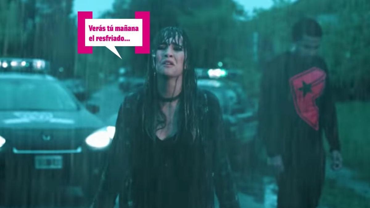 Aitana en el videoclip de '+'