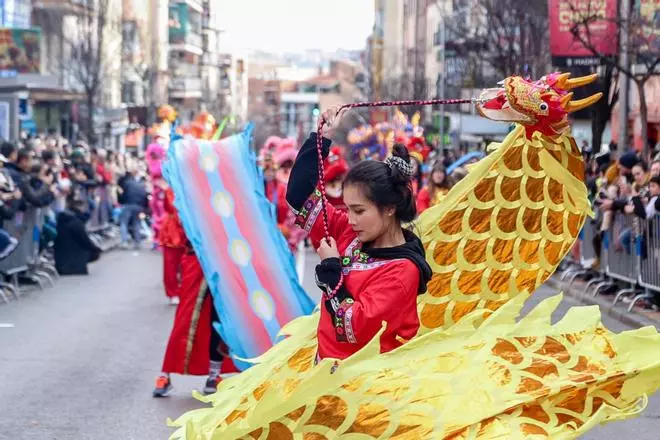 Celebraciones en Madrid por el Año Nuevo Chino 2024