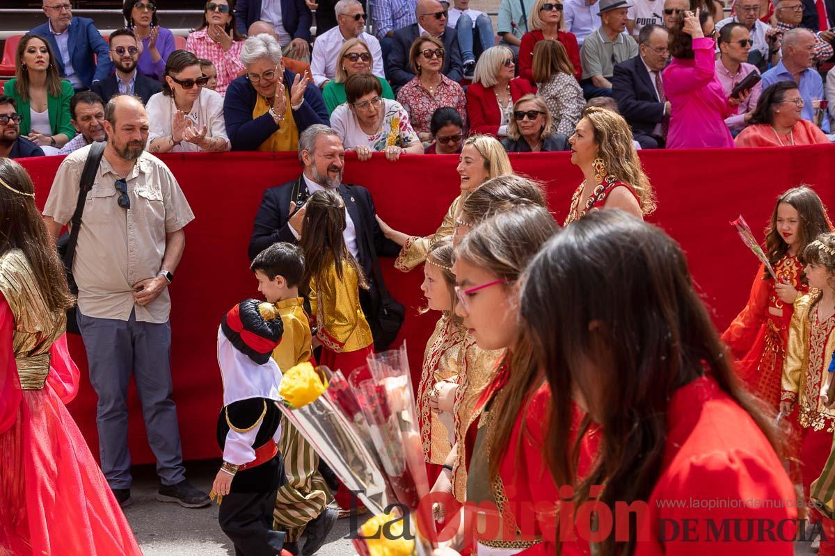 Desfile infantil del Bando Moro en las Fiestas de Caravaca