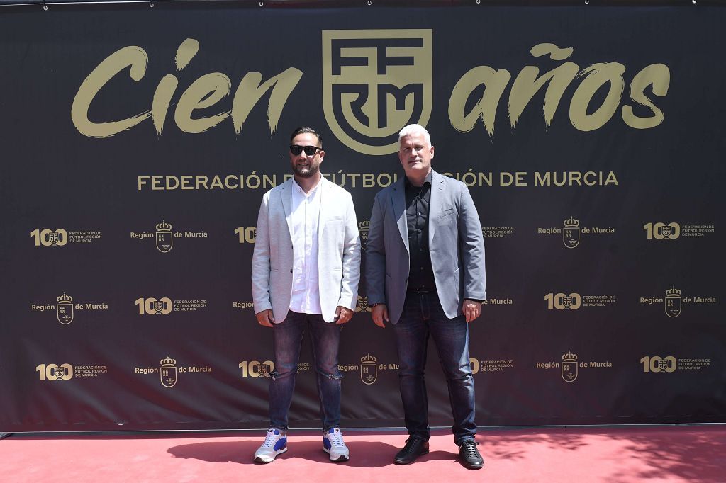 Las imágenes de la gala por los 100 años de la Federación Murciana de Fútbol