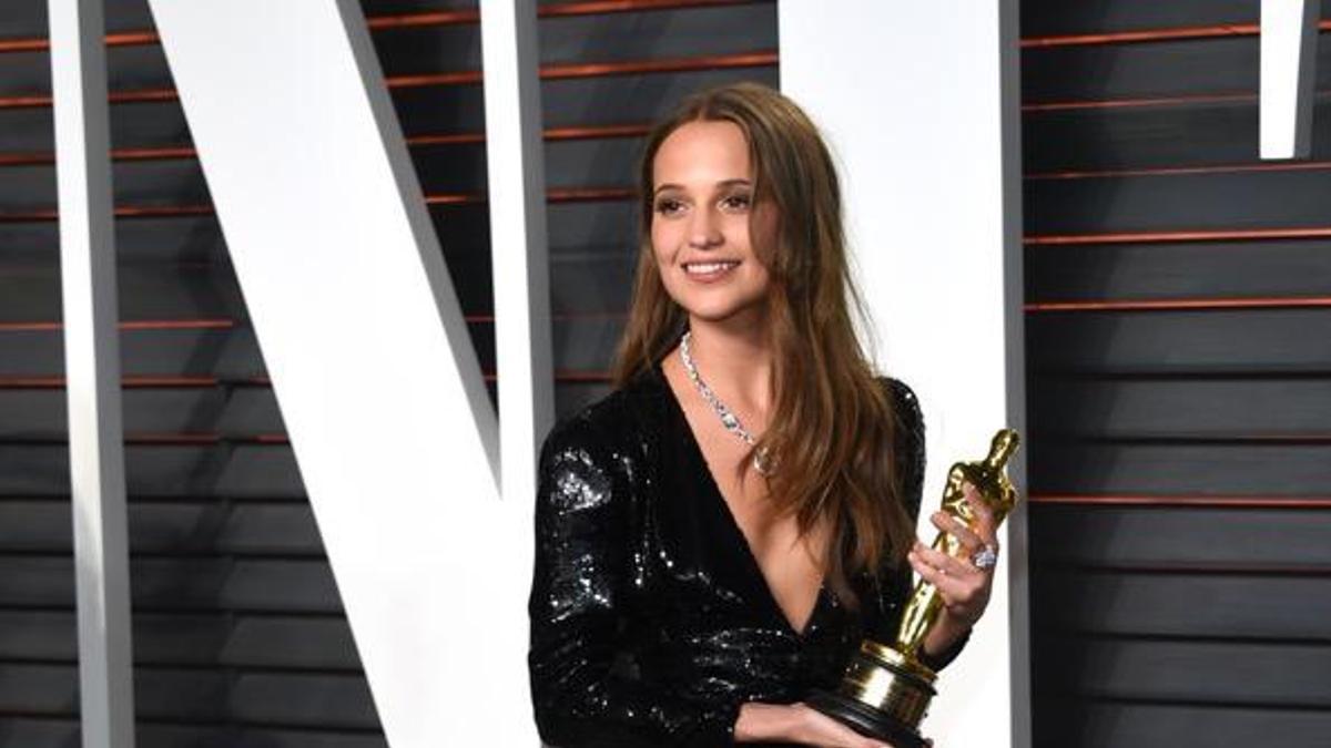 Vanity Fair Oscar Party, Alicia Vikander.