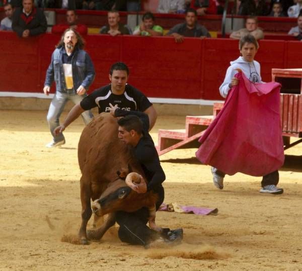 Vaquillas y rejones en la Feria San Jorge