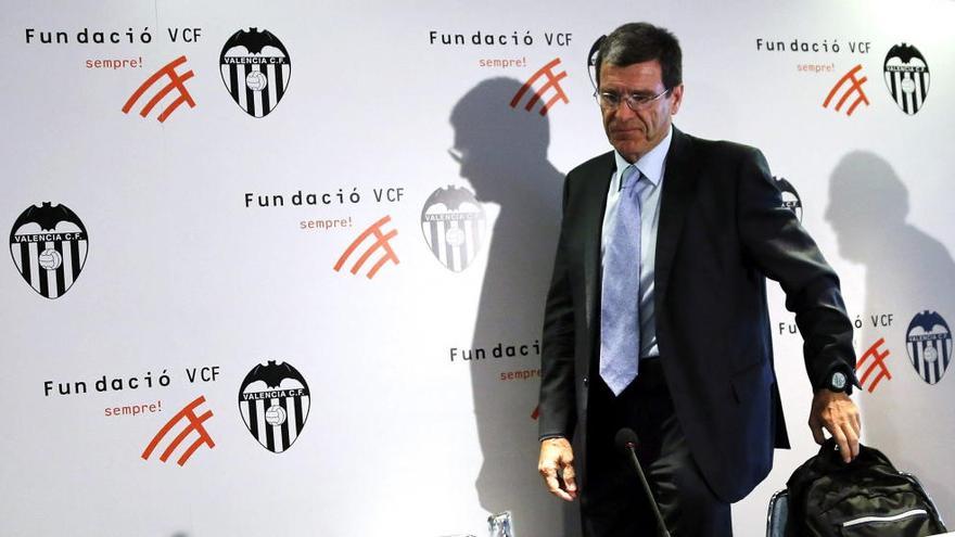 Aurelio Martínez, presidente de la Fundación del Valencia CF