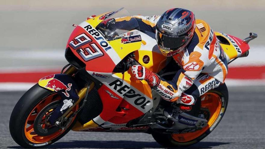 Marc Márquez se engancha al Mundial