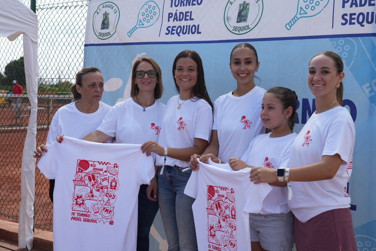 Alta participación en el IV Torneo de Pádel Solidario de la Gaiata Sequiol