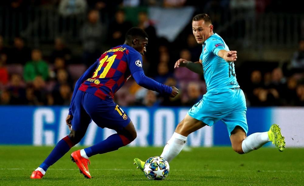 Champions League: Barcelona - Slavia de Praga