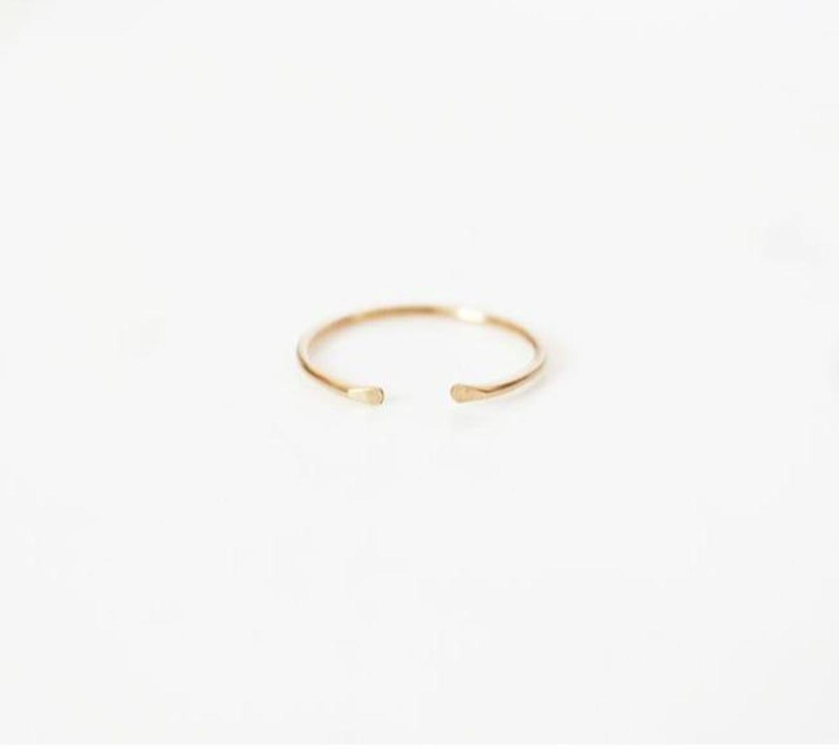 Anillo abierto