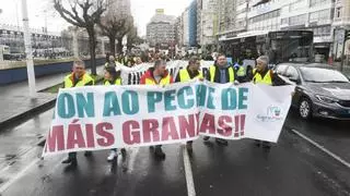 Los ganaderos claman en A Coruña contra la “burocracia” y la competencia de productos extranjeros
