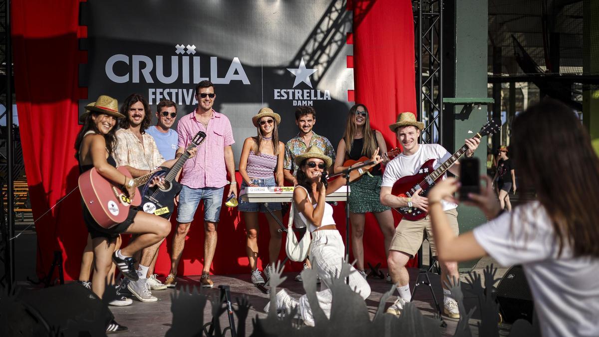 Ambiente durante el Festival Cruïlla.