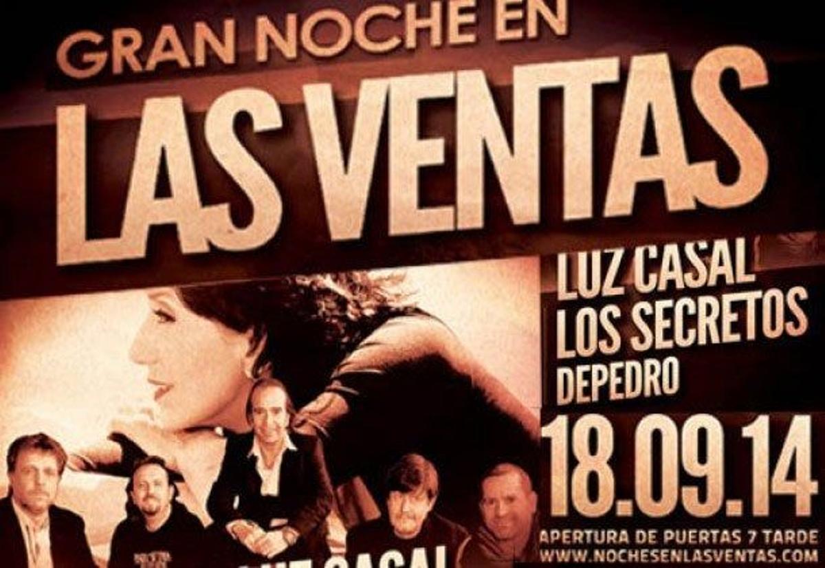 Concierto de Luz Casal en Las Ventas