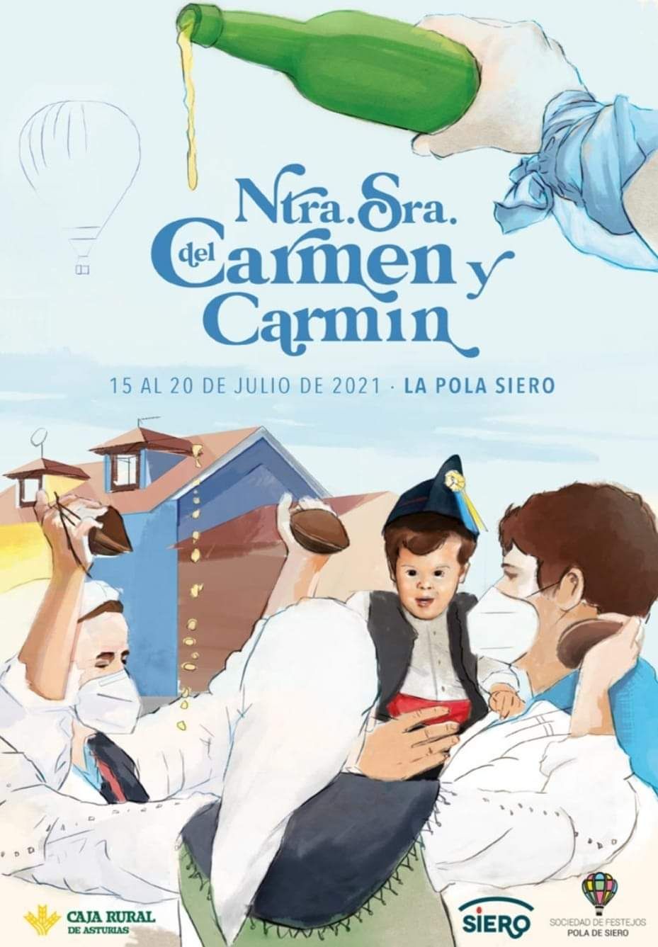 Cartel del Carmín, en detalle.