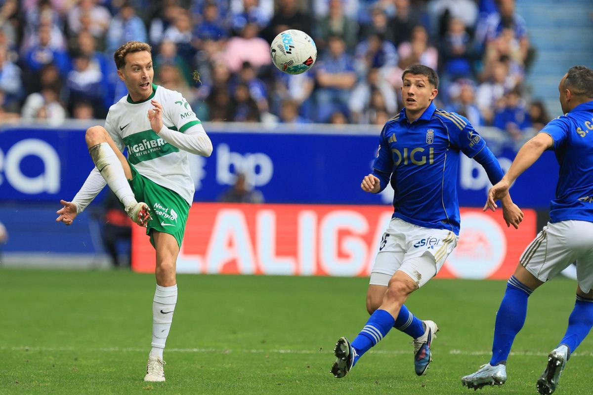 Real Oviedo - Elche CF, en imágenes
